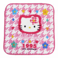 Japan Sanrio Mini Towel Handkerchief - Hello Kitty / Hello Kitty 50th Anniversary 1995 - 1