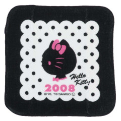 Japan Sanrio Mini Towel Handkerchief - Hello Kitty / Hello Kitty 50th Anniversary 2008