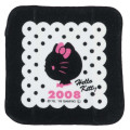 Japan Sanrio Mini Towel Handkerchief - Hello Kitty / Hello Kitty 50th Anniversary 2008 - 1