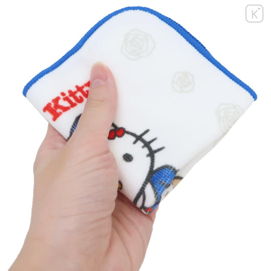 Japan Sanrio Mini Towel Handkerchief - Hello Kitty / Hello Kitty 50th Anniversary 2011 - 3