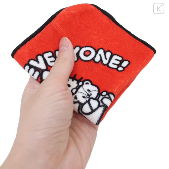 Japan Sanrio Mini Towel Handkerchief - Hello Kitty / Hello Kitty 50th Anniversary 2014 - 3