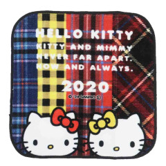 Japan Sanrio Mini Towel Handkerchief - Hello Kitty / Hello Kitty 50th Anniversary 2020