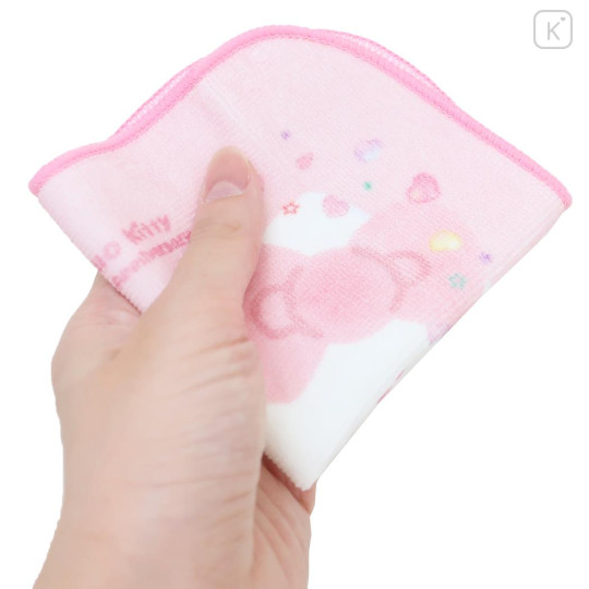 Japan Sanrio Mini Towel Handkerchief - Hello Kitty / Hello Kitty 50th Anniversary 2023 - 3