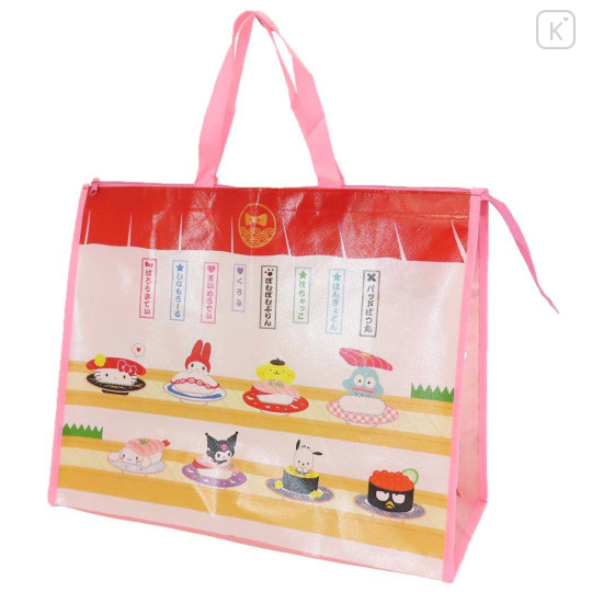 Japan Sanrio Shopping Bag (XL) - Sushi / Pink - 1