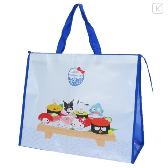 Japan Sanrio Shopping Bag (XL) - Sushi / Blue - 1