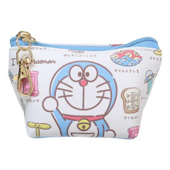 Japan Doraemon Triangular Mini Pouch - Smile