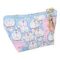 Japan Doraemon Triangular Mini Pouch - Doraemon / Expression - 2