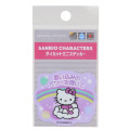 Japan Sanrio Vinyl Sticker - Hello Kitty / Power Of Belief - 1