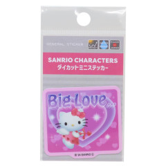 Japan Sanrio Vinyl Sticker - Hello Kitty / Big Love