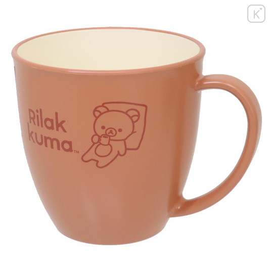 Japan San-X Coffee Mug - Kiiroitori & Rilakkuma / New Basic Rilakkuma Orange - 1