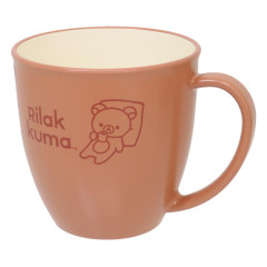 Japan San-X Coffee Mug - Kiiroitori & Rilakkuma / New Basic Rilakkuma Orange