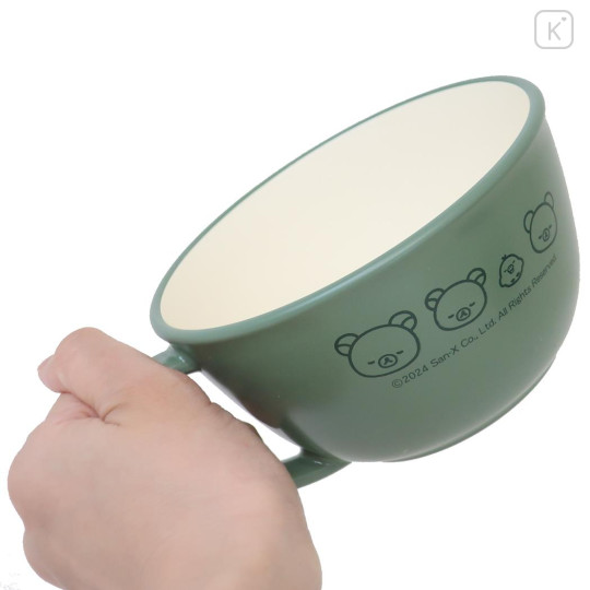 Japan San-X Soup Cup - Rilakkuma / New Basic Rilakkuma Green - 2