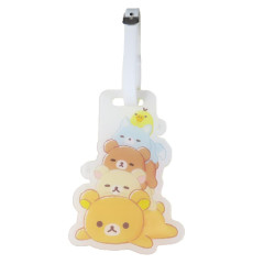 Japan San-X Luggage Tag - Rilakkuma / Relax