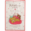 Japan San-X Picnic Blanket Leisure Sheet (S) - Rilakkuma : Strawberry - 1