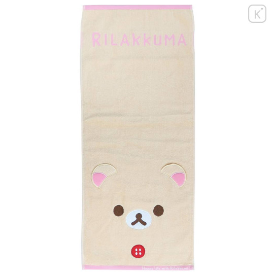 Japan San-X Face Towel - Korilakkuma / Face - 1