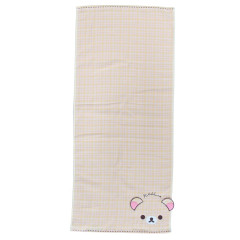 Japan San-X Face Towel - Korilakkuma / Face Gingham