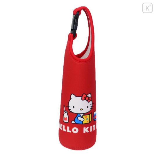 Japan Sanrio Plastic Bottle Holder - Hello Kitty / Red - 1