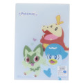 Japan Pokemon 3 Pockets A4 Index File - Fuecoco & Quaxly & Sprigatito - 2