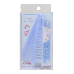 Japan Kirby Folding Compact Comb & Brush - Kirby & Waddle Dee / One's Daily Life