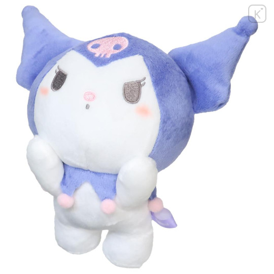 Japan Sanrio Mascot Plush Toy - Kuromi / Hug Me - 1