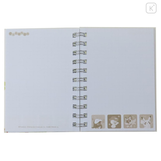 Japan Pokemon A6 Ring Notebook - Everyone Is Good Friends - 3