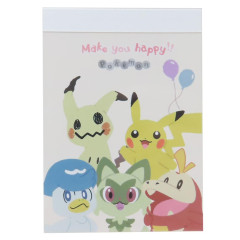 Japan Pokemon Mini Notepad - Everyone Is Good Friends