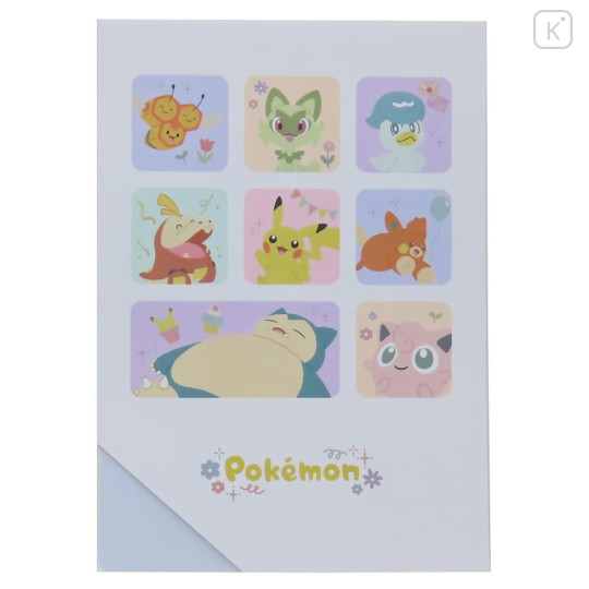 Japan Pokemon A6 Notepad - Colorful Style - 1