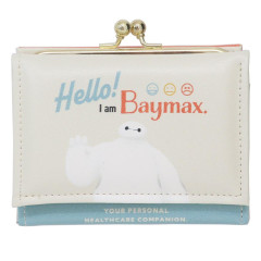 Japan Disney Trifold Wallet - Baymax / Hello