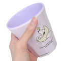 Japan Peanuts Melamine Tumbler - Snoppy / Good Night Brothers Light Purple - 2