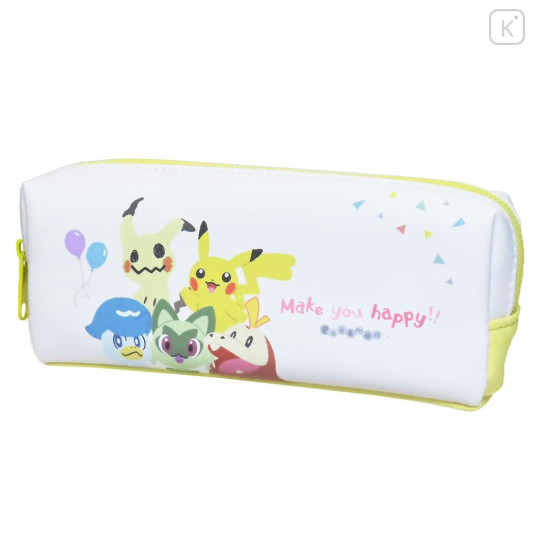 Japan Pokemon Pen Pouch Pencil Case - Everyone Is Good Friends - 1