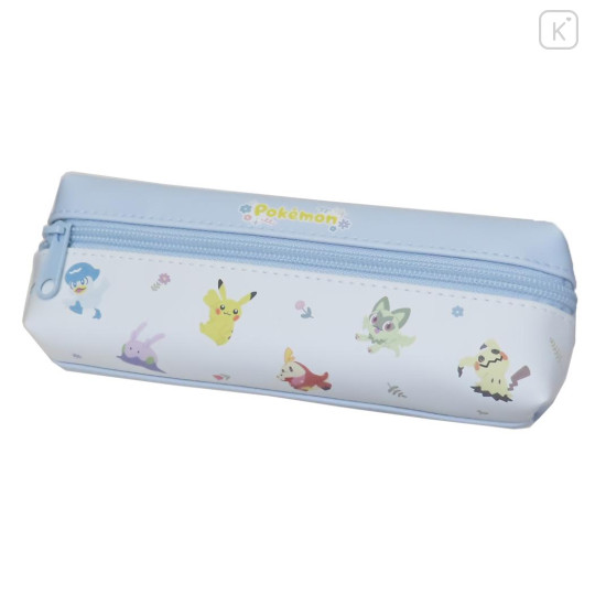 Japan Pokemon Slim Pen Pouch Pencil Case - Colorful Style - 1