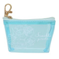 Japan San-X Clear Triangular Mini Pouch - Sumikko Gurashi / Overnight Party Blue - 1