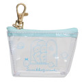 Japan San-X Clear Triangular Mini Pouch - Sumikko Gurashi / Welcome Home - 1