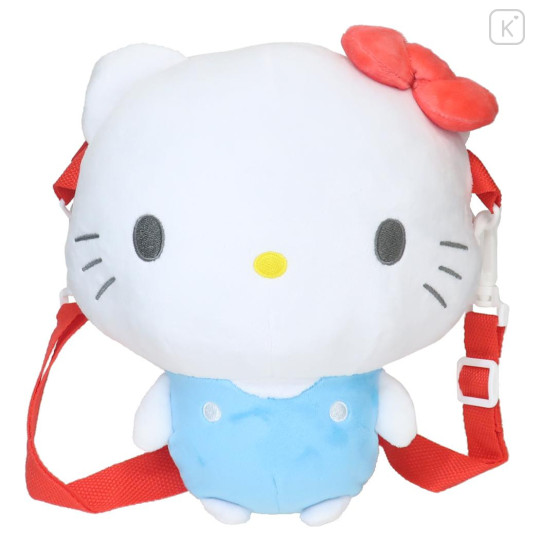 Japan Sanrio Carry-On Plush Shoulder Bag - Hello Kitty - 1