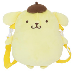 Japan Sanrio Carry-On Plush Shoulder Bag - Pompompurin