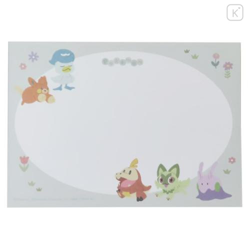 Japan Pokemon A6 Notepad - Everyone Is Good Friends - 4