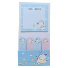 Japan Sanrio Index Sticky Notes - Pochacco / Nap