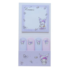 Japan Sanrio Index Sticky Notes - Kuromi / Beauty