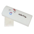 Japan Sanrio Glasses Case - Hello Kitty / Embroidery White - 1