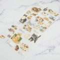 Japan Picture Book Sticker - Japanese Cat - 2