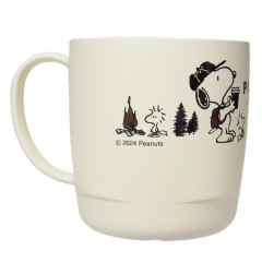 Japan Peanuts Stacking Cup - Snoopy & Woodstock / Camping With Friends