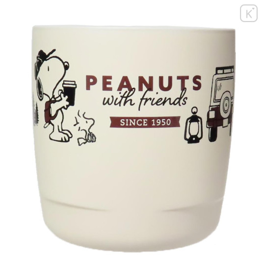 Japan Peanuts Stacking Cup - Snoopy & Woodstock / Camping With Friends - 3