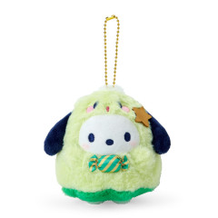 Japan Sanrio Mascot Holder - Pochacco / Candy Ghost Halloween