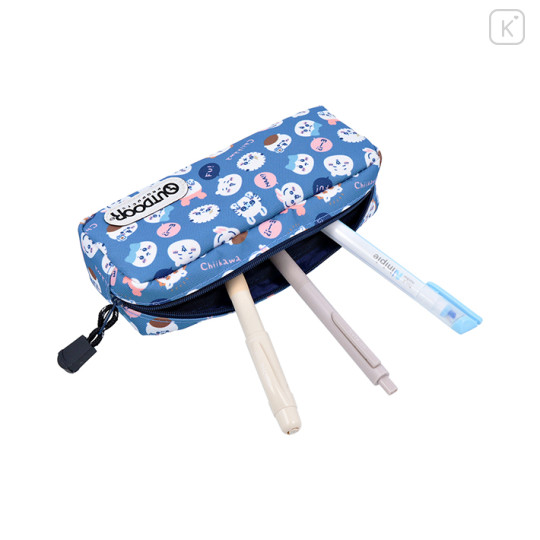 Japan Chiikawa Outdoor Pen Case - Chiikawa / Navy - 4