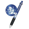 Japan Disney Jetstream 4&1 Multi Pen + Mechanical Pencil - Anna & Elsa / Navy Comic - 2