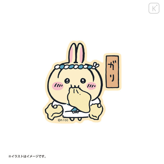 Japan Chiikawa Vinyl Sticker - Usagi / Chiikawa Sushi Ginger - 1