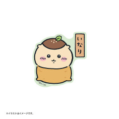 Japan Chiikawa Vinyl Sticker - Manju Chestnut / Chiikawa Sushi Inari Deep Fried Tofu