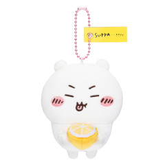 Japan Chiikawa Mascot Holder - Chiikawa / Suppa Sour Lemon