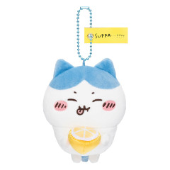 Japan Chiikawa Mascot Holder - Hachiware / Suppa Sour Lemon