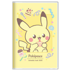 Japan Pokemon B7 Planner Monthly Schedule Book - Pokepeace Happy Dessert 2025